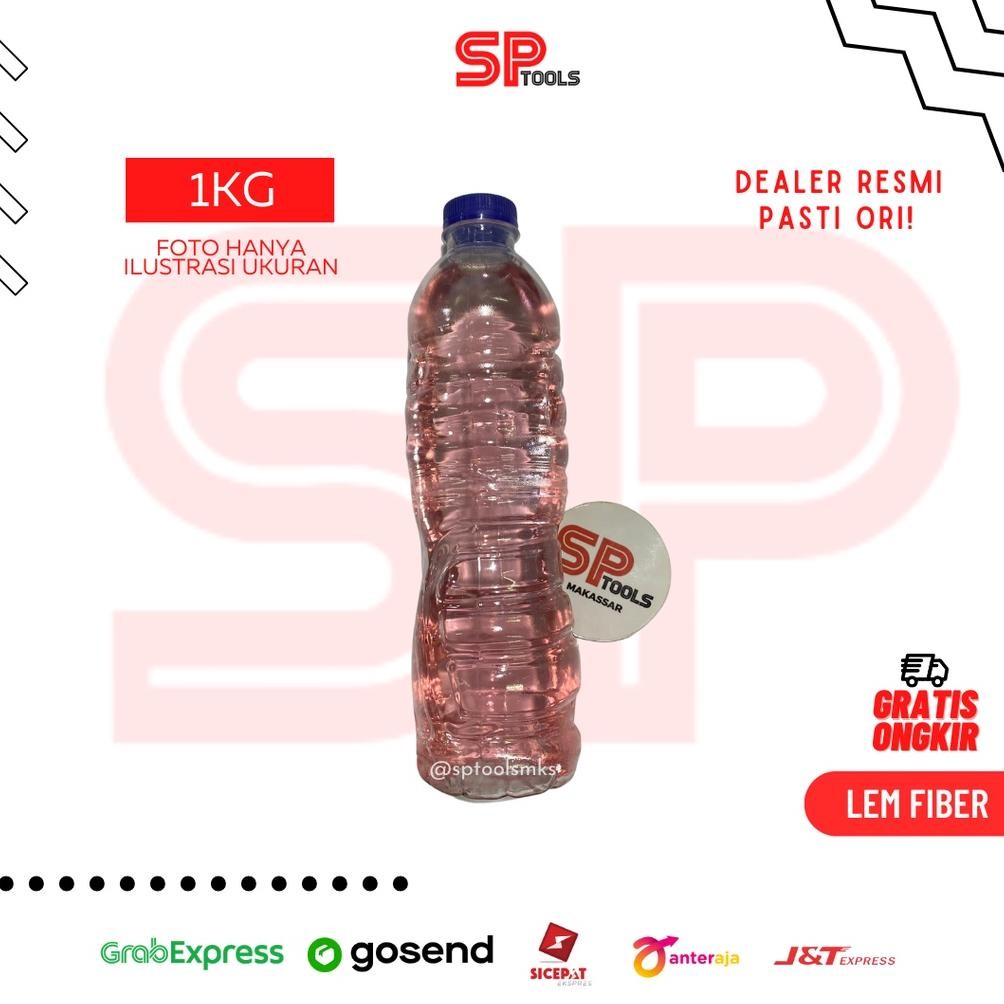 LEM FIBER GLASS / LEM RESIN 1 KG 1KG