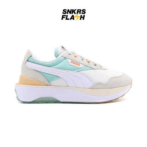 PUMA Cruise Rider Gl White Sepatu Sneakers Wanita - 38188101 - Size 39