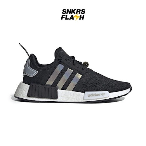 ADIDAS Nmd R1 Black Sepatu Sneakers Wanita - GY9574 - Size 36.7