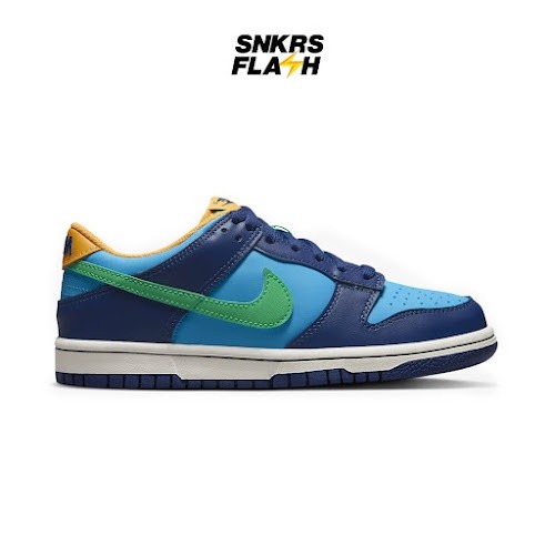 NIKE Dunk Low All Star 2023 Blue Sepatu Sneakers Anak - DV1693401 - Size 36