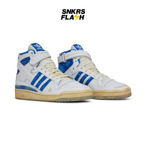 ADIDAS Forum 84 High Worn Blue Sepatu Sneakers Pria - GZ6467 - Size 42