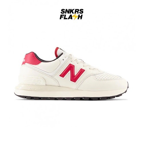 NEW BALANCE 574 Legacy Angora Crimson Sepatu Sneakers Pria - U574LGTC - Size 44.5