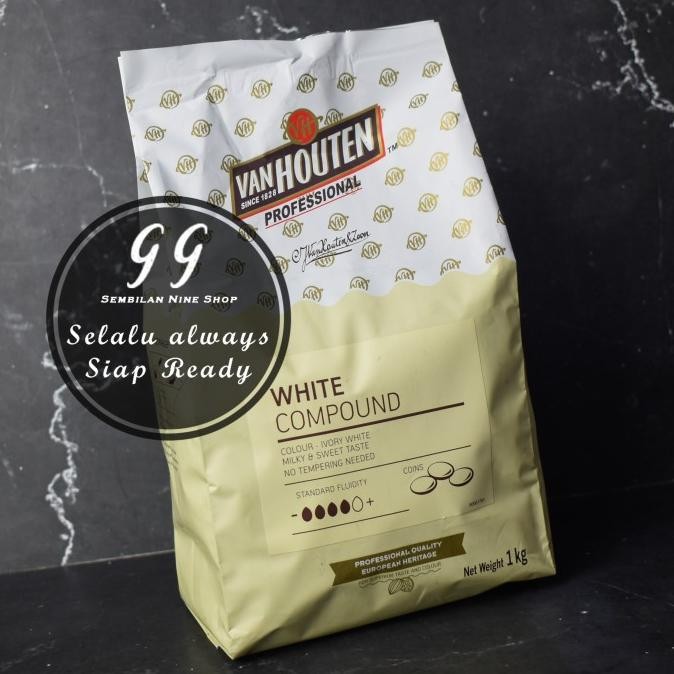 

Grosir Van Houten White Coins Compound 1 Kg Professional Chocolate Cokelat