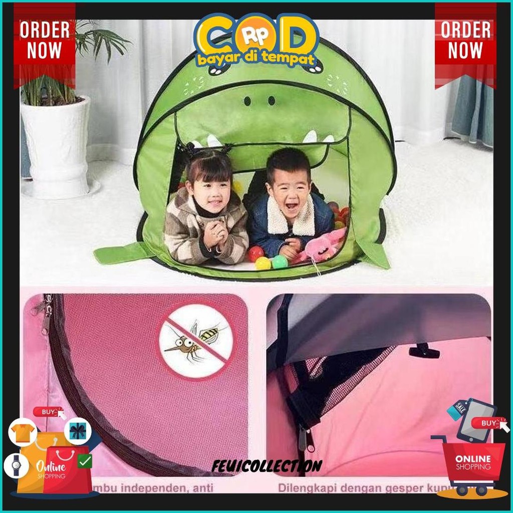 Mainan Tenda Rumah Rumahan Anak / Playground Playhouse Camping Anak / Tenda Model Rumah Cod