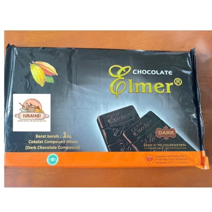 

Promo Elmer Dark Chocolate Compound 1Kg