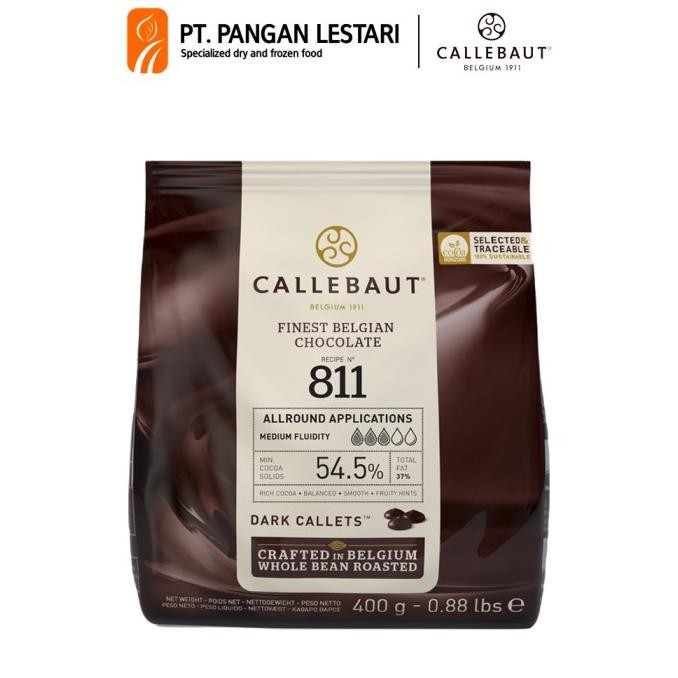

Murah Callebaut 811 Chocolate Couverture 54,5% 400 Gr