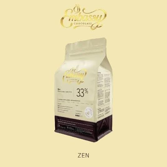 

Murah Embassy Chocolate - Zen 33% White Couverture Chocolate 2,5 Kg