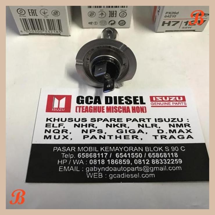 [GCA] Bohlam H7 2V osram