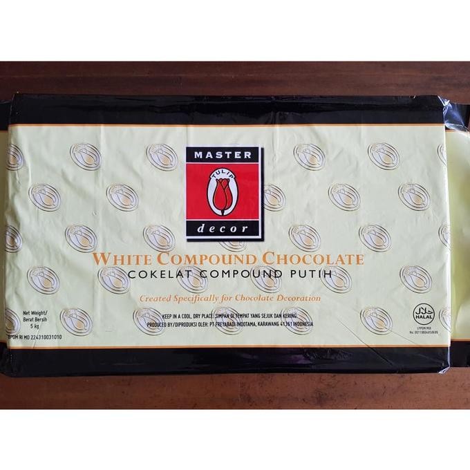 

Promo Tulip Masterdecor White 5 Kg - Coklat Compound Tulip Decor