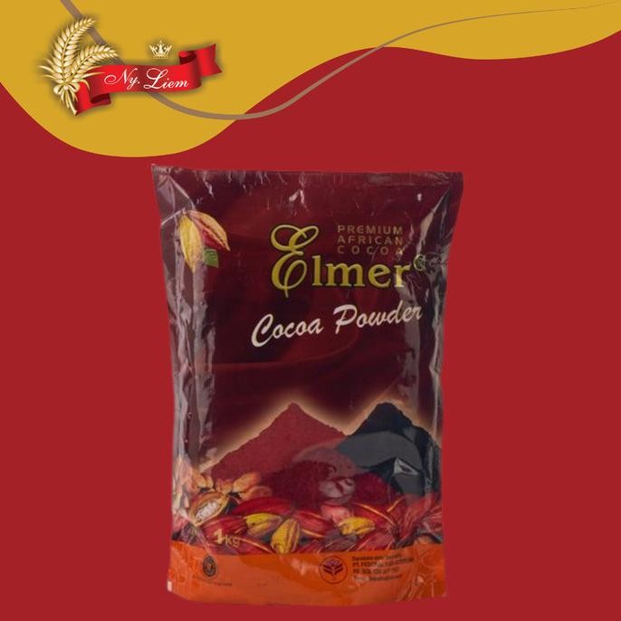 

Promo Elmer Cocoa Powder African Black Fat 10 - 12 % / Cokelat Bubuk 1Kg