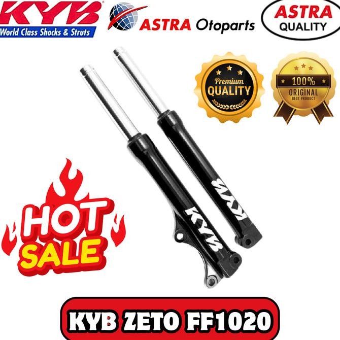 SHOCK DEPAN MOTOR YAMAHA MIO SPORTY MIO SMILE KYB ZETO FF 1020 ORI