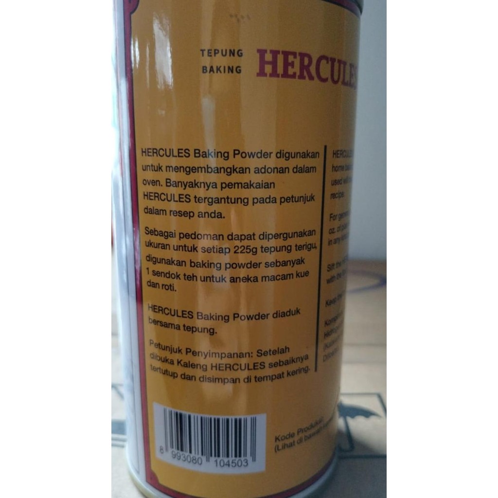 

Promo Hercules Baking Powder 450Gram / Baking Powder / Pengembang Kue