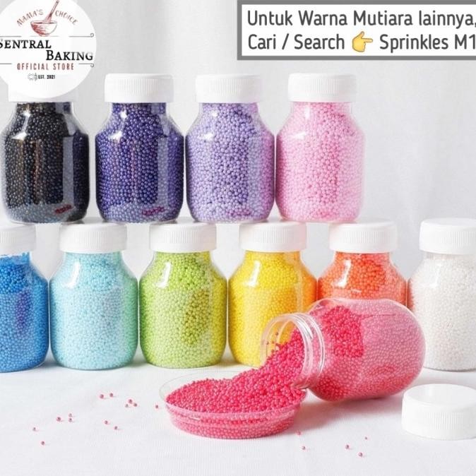

Promo Sprinkle Kue Mutiara Trimit Putih 2 (M1)/ Springkel Springkle Hias Kue