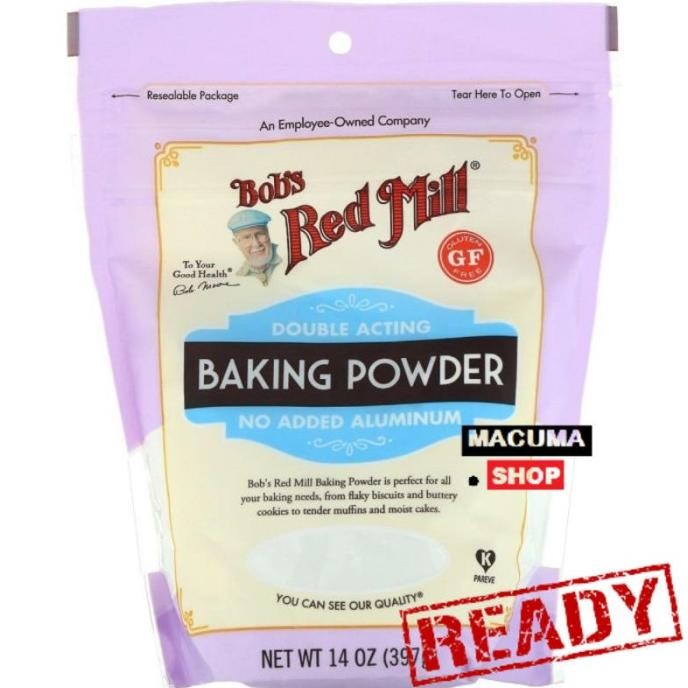 

Sale Bob'S Red Mill Baking Powder No Added Aluminum - Gluten Free 397 G