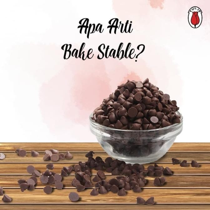 

Promo Coklat Chip Compound Hitam Tulip 1Kg Dark Compound Choco Chips