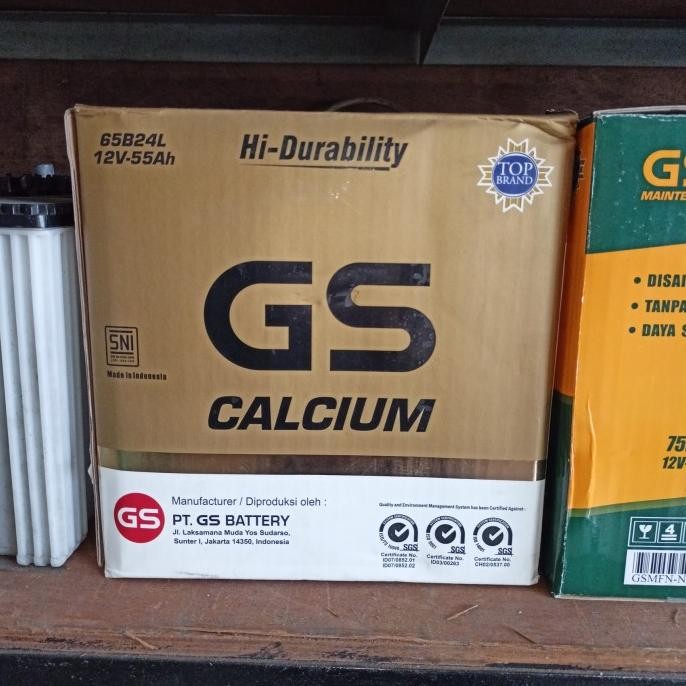 Aki Xpander/ Aki Ertiga/ GS Calcium 65B24L Astra Otoparts/ GS MF NS60L