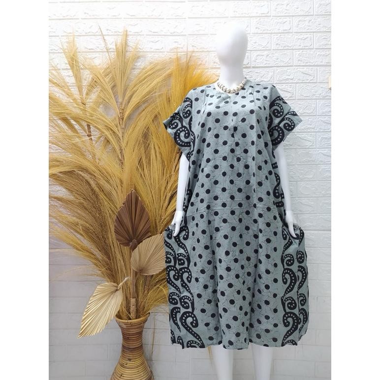 Ok75 Cuci Gudang Daster Bali Jumbo Kalong / Lowo Busui Batik Ld 135 Termurah Termurah