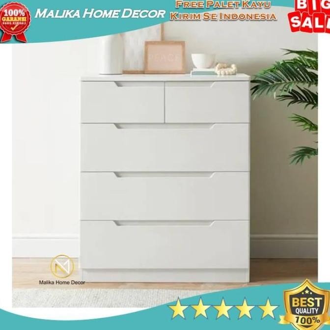 nakas 5 laci lemari baju lemari bayi tempat baju bayi nakas kosmetik n8 5 laci murah meja serbaguna 