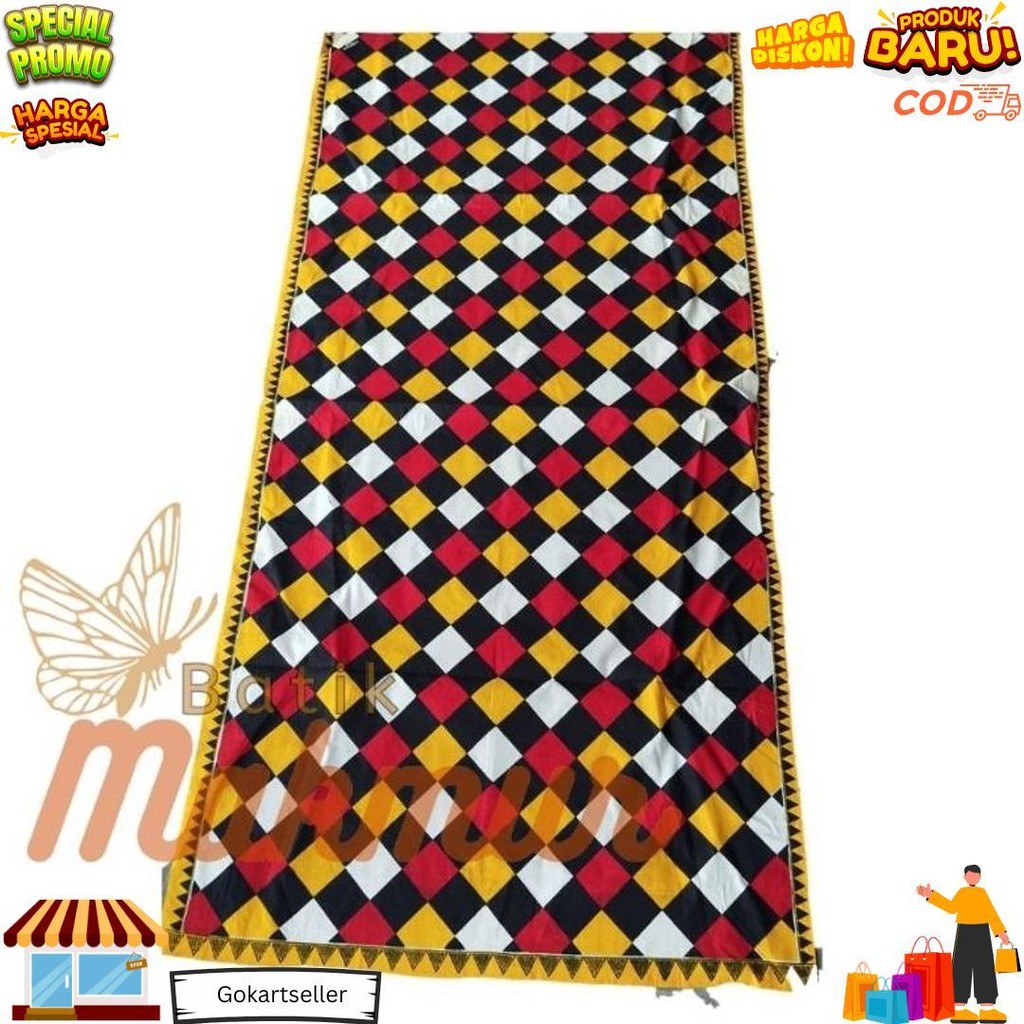 Kain Poleng Kain Bali Motif Kotak Kotak Cod