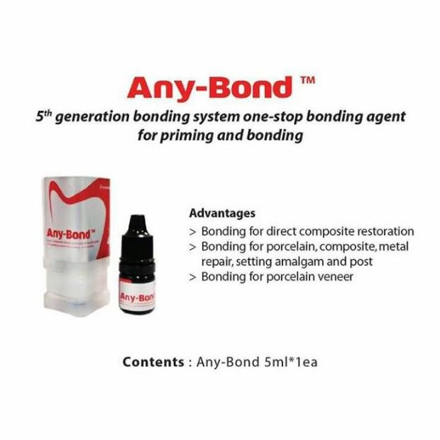 KALLIO ANY-BOND ANYBOND DENTAL BONDING GIGI GENERASI 5 RESIN COMPOSITE PRIMER LEM TAMBAL VENEER KOMP