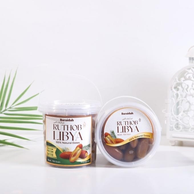 

Promo Kurma Ruthob Libya Buraidah Kemasan Ember 750Gr / Ruthob Ember / Kurma