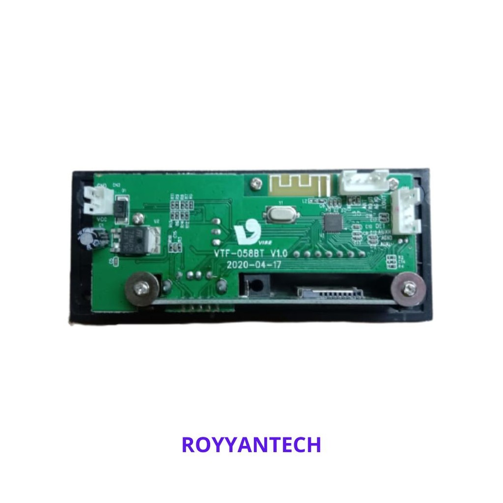 KIT MODUL MP3 PLAYER VTF-058TF BLUETOOTH V1.0 VIRE MODUL MP3 UNTUK MOBIL
