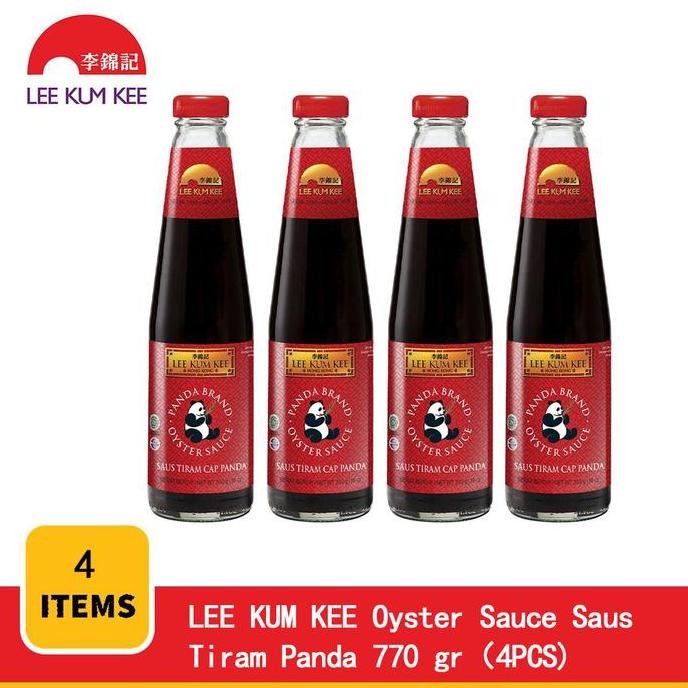 

Murah Lee Kum Kee Saus Tiram Cap Panda 770Gr (4Pcs)