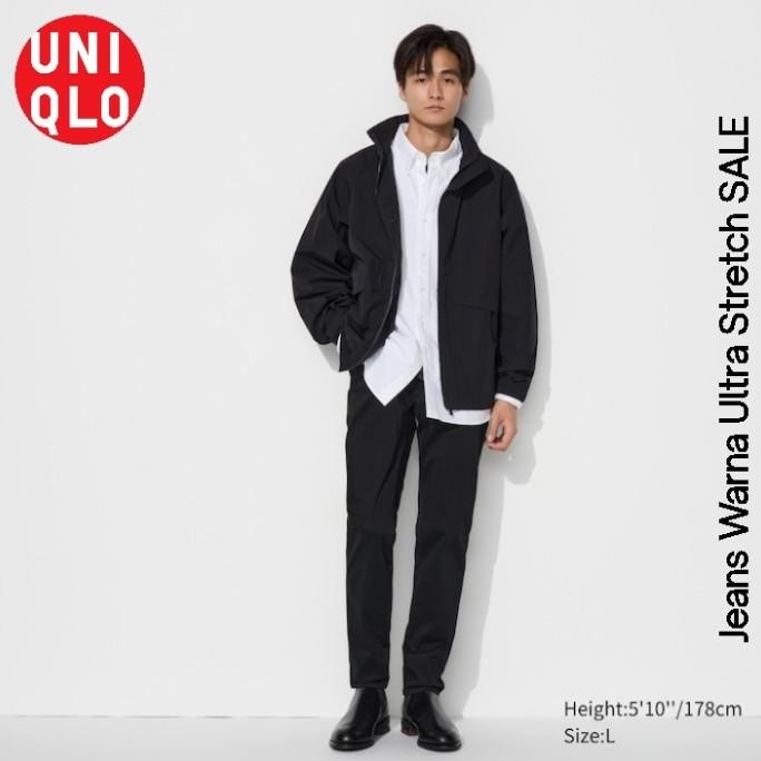 Celana jeans skinny fit ultra stretch /Chino Pria UNIQLO ORIGINAL