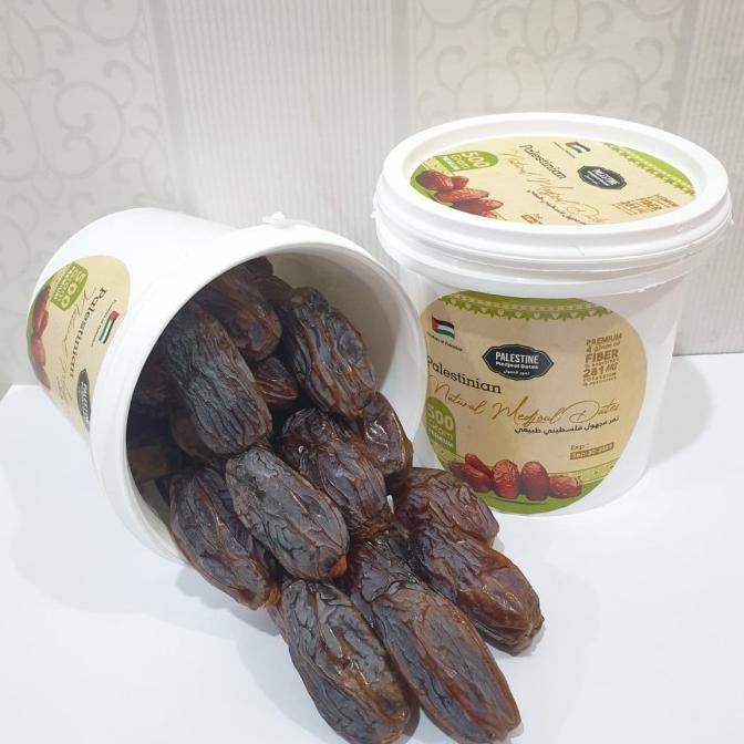 

Sale Kurma Medjool Palestine Jumbo 500 Gram Kemasan Ember