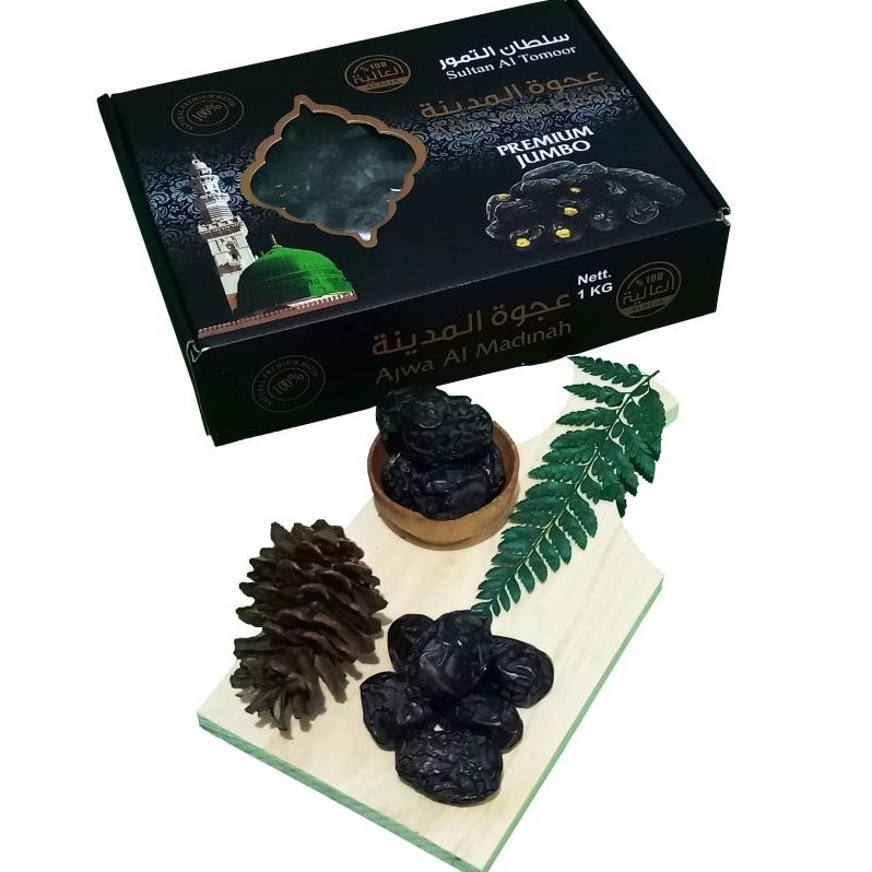 

Grosir Kurma Ajwa Jumbo 1Kg / Kurma Nabi / Kurma Arab