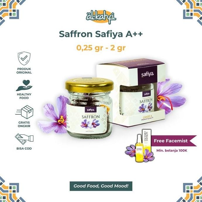 

Murah Saffron 2Gr Safiya Super Negin Safron Original