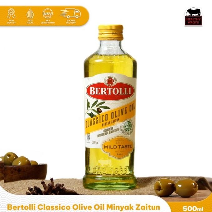 

Murah Bertolli Classico Olive Oil Minyak Zaitun 500Ml