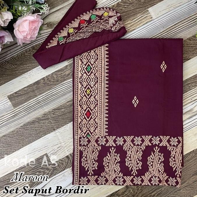 SET SONGKET BALI PREMIUM SAPUT DAN UDENG PRIA