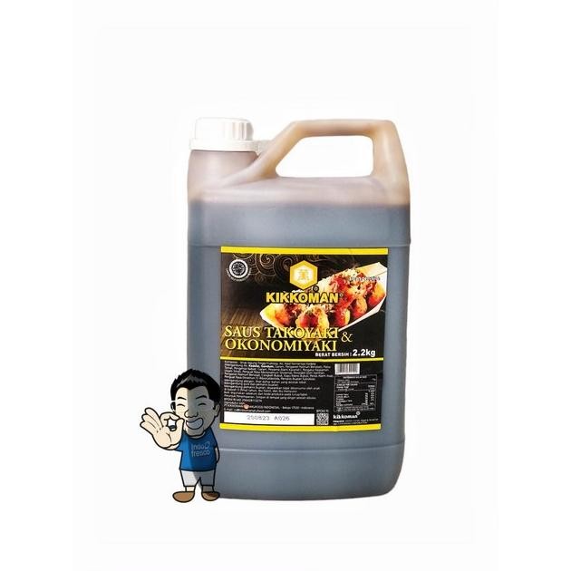 

Sale Kikkoman Takoyaki Okonomiyaki Sauce- Saus Takoyaki Halal Jerigen 2 L