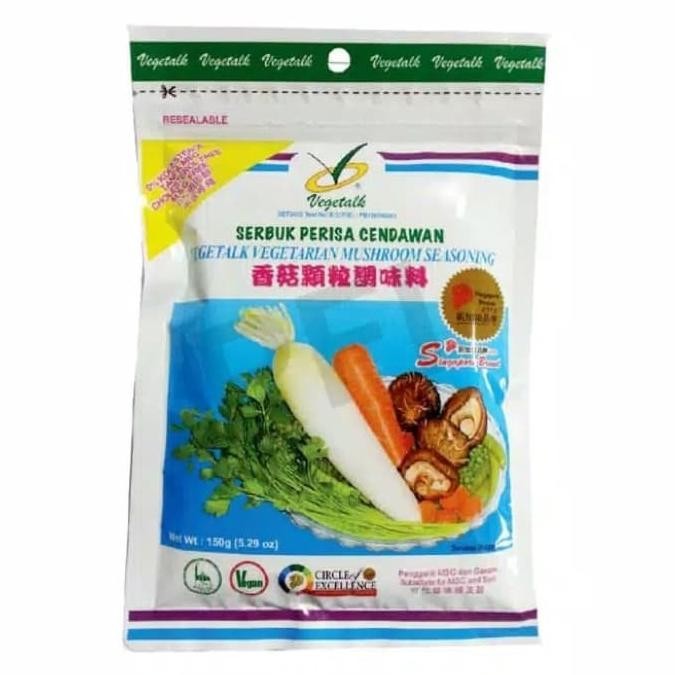 

Promo Vegetalk Vegetarian Mushroom Seasoning No Msg Tanpa Msg Bumbu Masak150