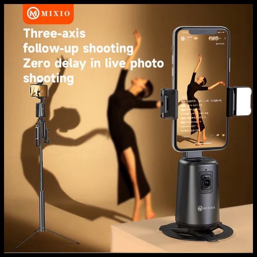 MIXIO A200 AUTO FACE TRACKING GIMBAL HANDPHONE STABILIZ