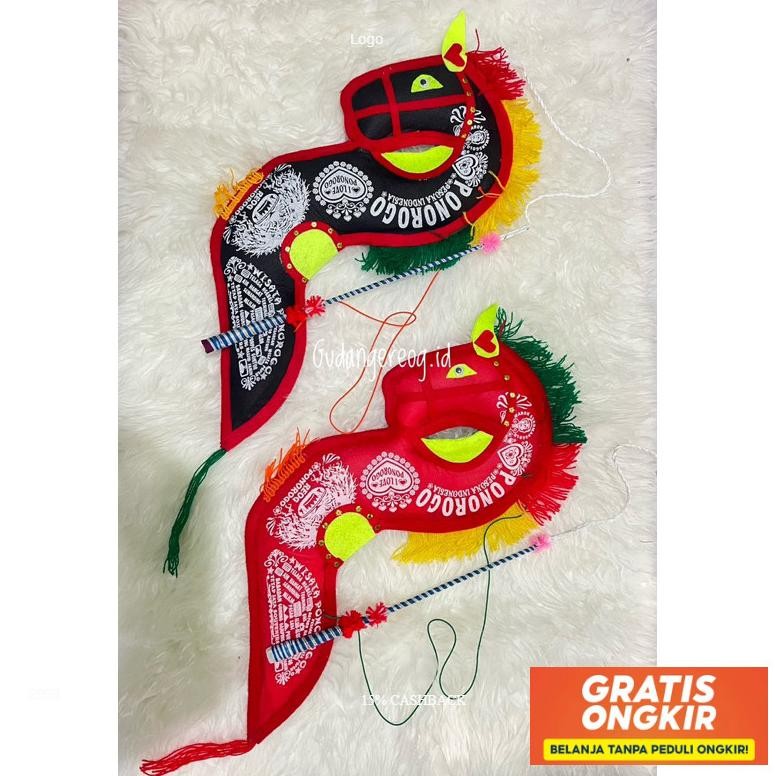 Kuda Spon + Pecut Jaranan Kepang Jaranan Pegon Kuda Kepang Mainan Kuda Lumping Kuda Ponorogo Jaranan
