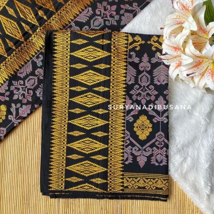 READY SONGKET BALI ASLI COUPLE BENANG MAS | SONGKET TENUN KLUNGKUNG | KAIN BALI ASLI