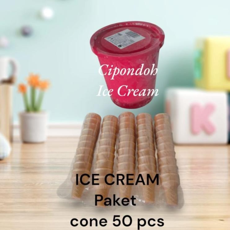 

Paet Cone Ice Cream Diamond 3 Raa Neopolitan