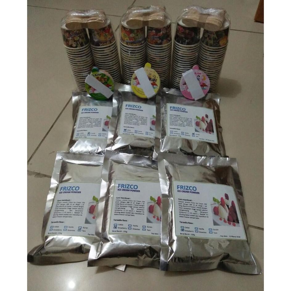 

Paet 6 Bubu 3 Lop Cup Frizco Bubu Ice Cream 250 Gr