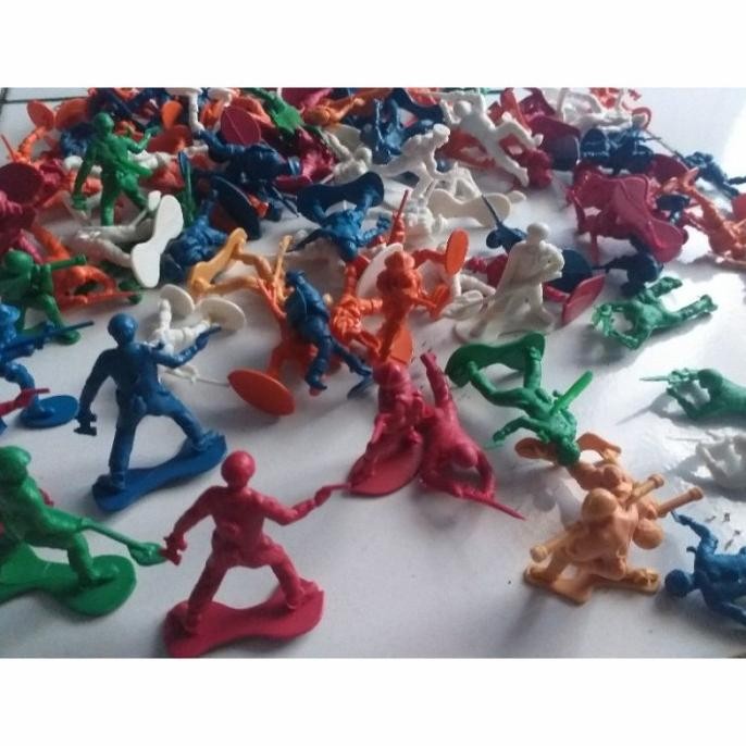 TERSEDIA Mainan Tentara Plastik isi 100 Pcs