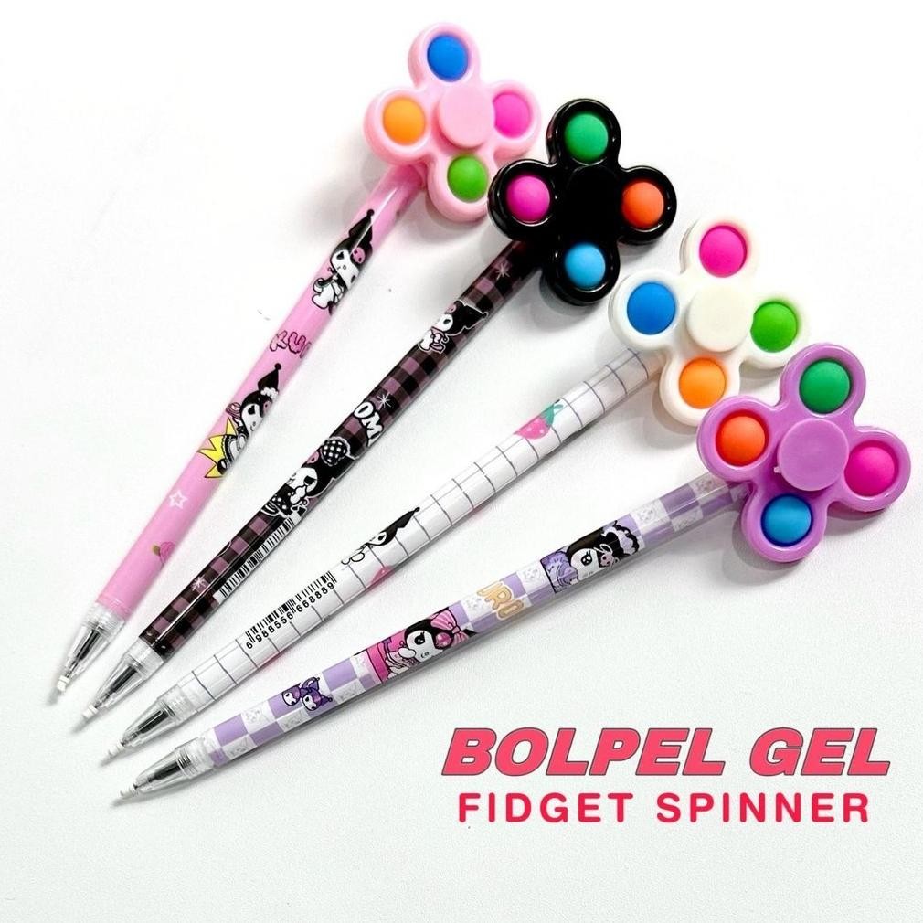 

Gd-90 Hd Pulpen Gel Pop It Spinner/Bolpen Fidget Spinner/Pulpen Gel
