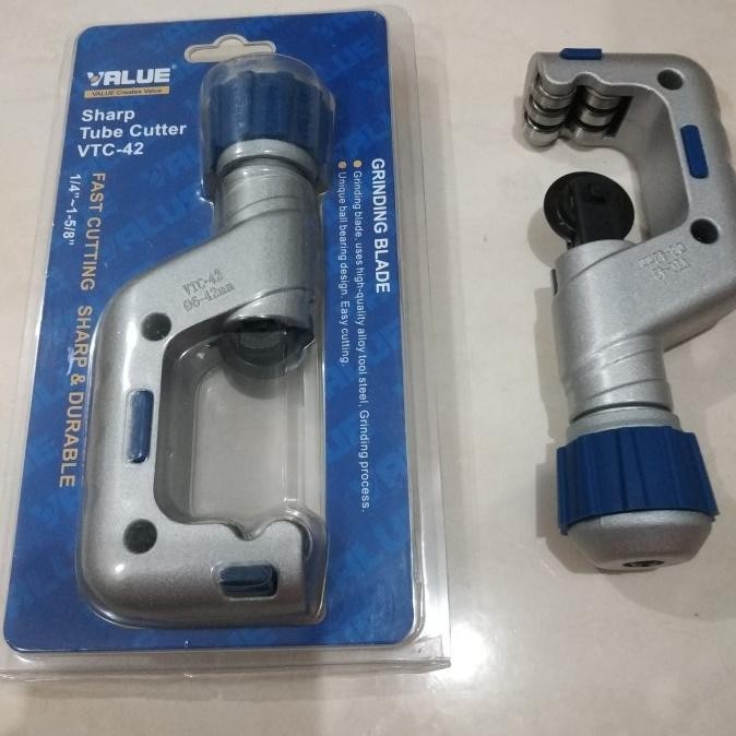 

Tube Cutter Value Vtc-42 1/4" - 1 5/8" - Pemotong Pipa Tembaga Co