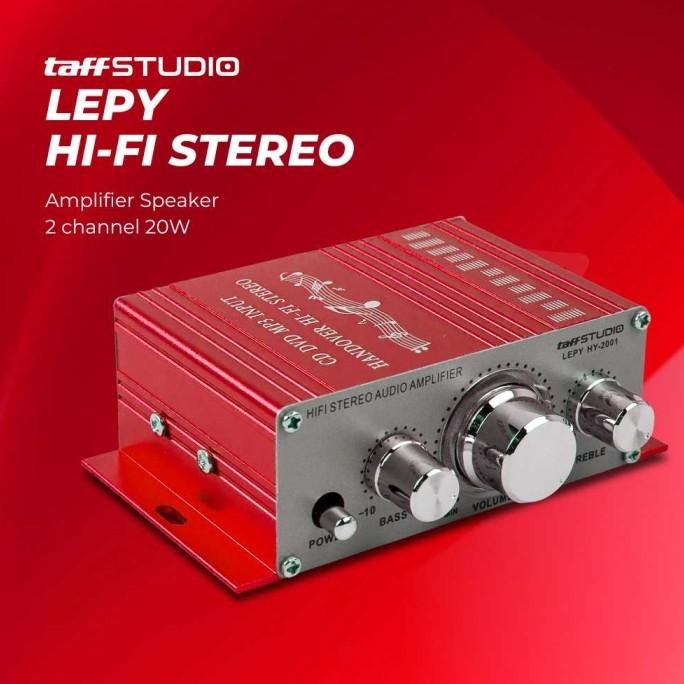 Kit Power Amplifier Hifi Mini 4 Channel Audio Stereo Bluetooth Karaoke Original