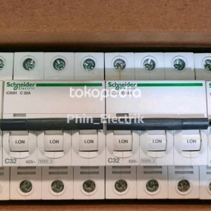 Terjangkau Mcb Ic60H 3P 32A Schneider 10Ka