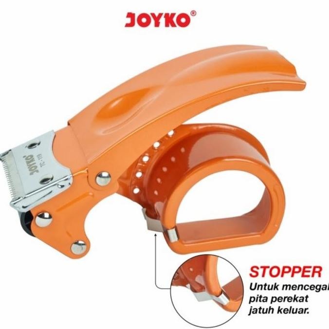 

Tape Dispenser Lakban JOYKO Besi Stopper TC-119/OPP Tape Cutter TC119 Pemotong by Radhiant official