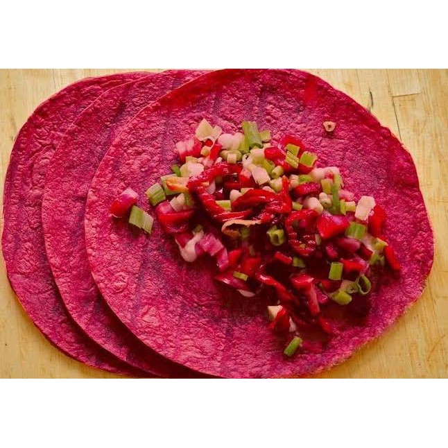 

TERSEDIA TACO - Adobo Flour Tortilla 13 cm FROZEN (chipotle) TANPA PENGAWET