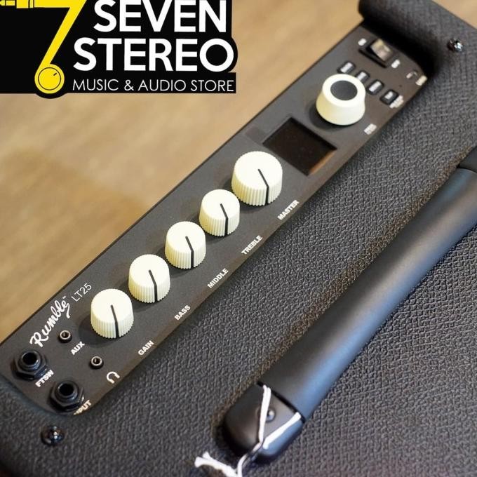 Fender Rumble Lt25 Bass Combo Amplifier Ampli Bass Original