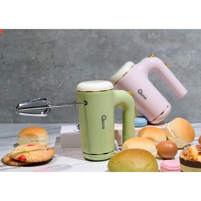 Baru OXONE HAND MIXER OX-203 PINK MATCHA