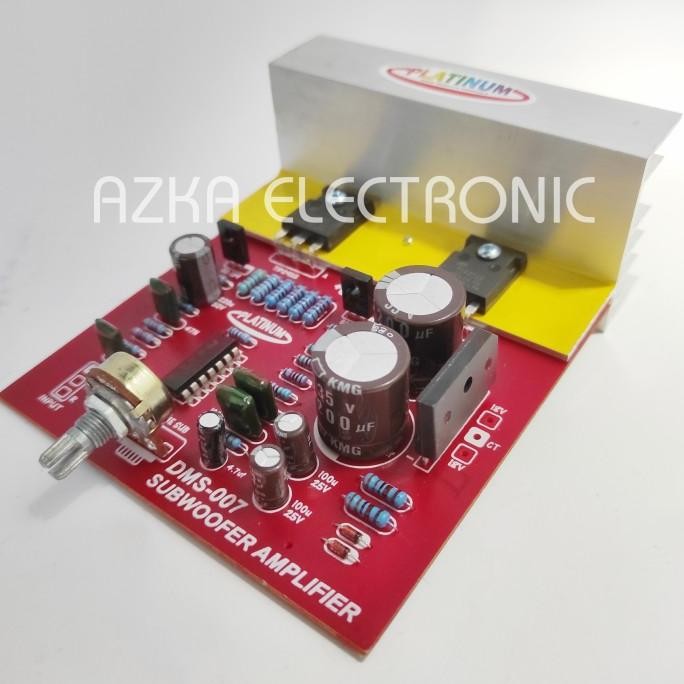 Kit Power Amplifier Subwoofer Dms 007 Original